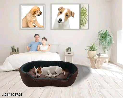 "PawCouch Luxury Dog Bed"